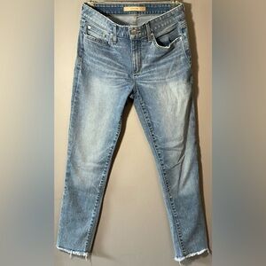 Joe’s Jeans THE ICON Mid Rise Skinny Crop Denim Willow Wash TSMWLW5919 Size 28